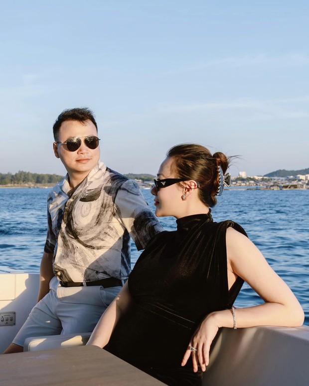 Phương Oanh khoe loạt hình cận mặt, nhan sắc thế nào ở tháng thứ 6 bầu song sinh? - Hình 8