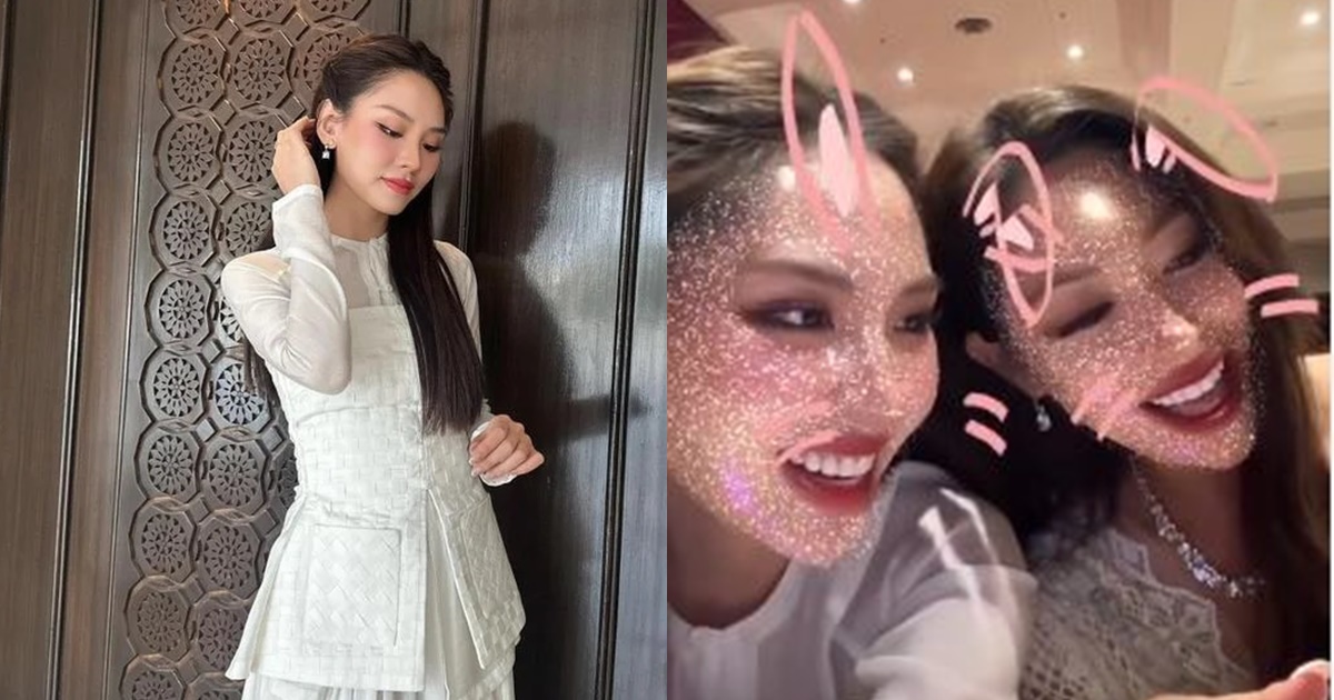 Mai Phương diện áo bà ba thi Miss World, hát hit NewJeans với Hoa hậu Hàn Quốc - Hình 10