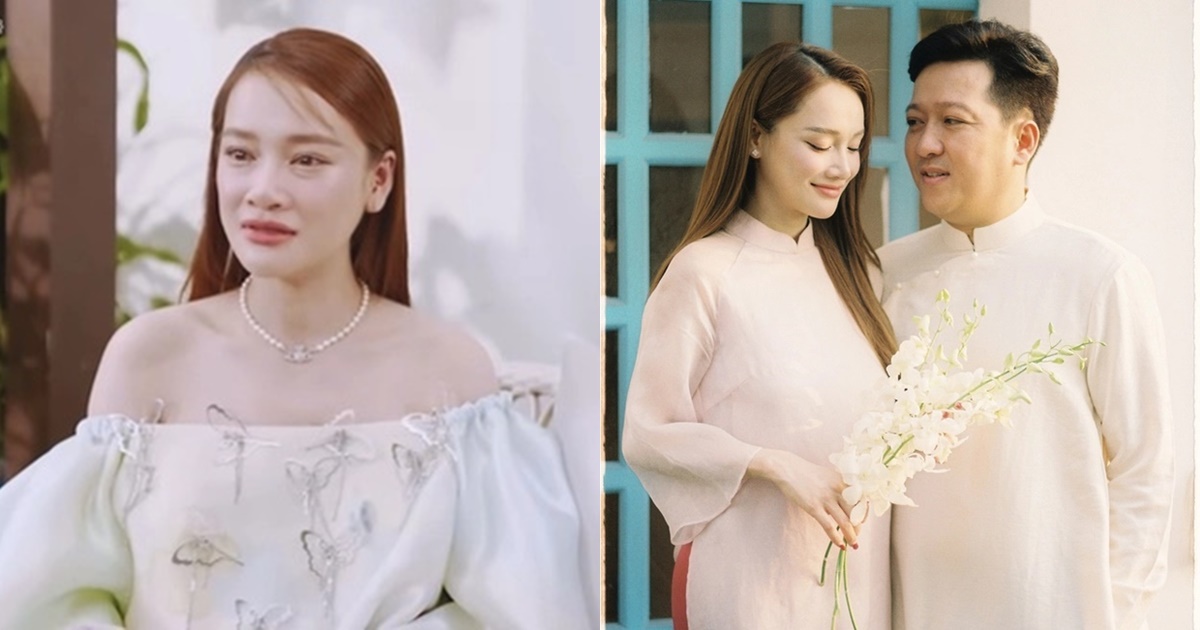 Nhã Phương rưng rưng nói chuyện tình cảm với Trường Giang, thừa nhận sóng gió - Hình 8