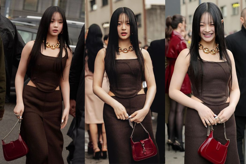 Hanni (NewJeans) bị chê già và kém sắc, là đại sứ nhưng dìm Gucci đến đau lòng - Hình 2