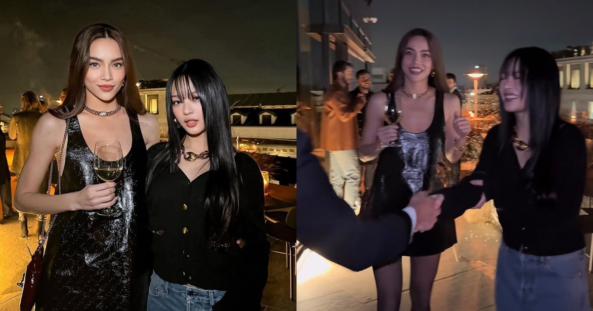 Hồ Ngọc Hà trò chuyện cùng Hanni (NewJeans) tại bữa tiệc của Gucci - Hình 9