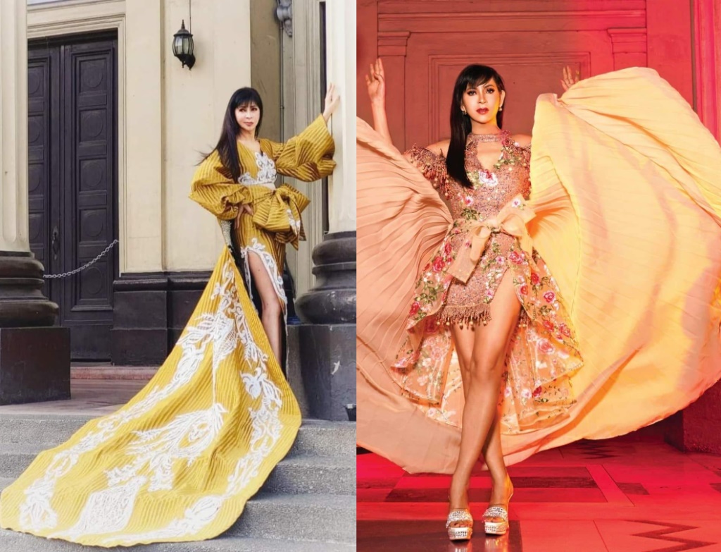 Thí sinh U70 MU Philippines khoe hình thể khi catwalk, lộ 1 điểm yếu lớn - Hình 4