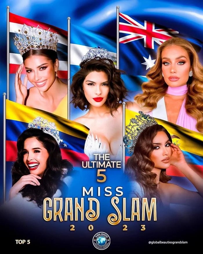 Top 5 Miss Grand Slam: Gà cưng Nawat bị loại tức tưởi, Hoa hậu Hoàn vũ lên ngôi - Hình 1