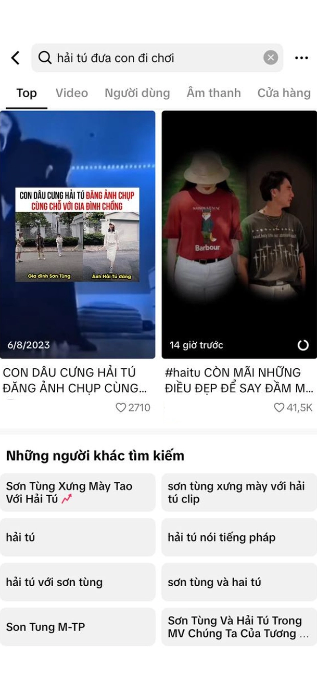 Hải Tú đưa con đi chơi lên hot search, Sơn Tùng bị réo tên vì lý do không ngờ - Hình 5