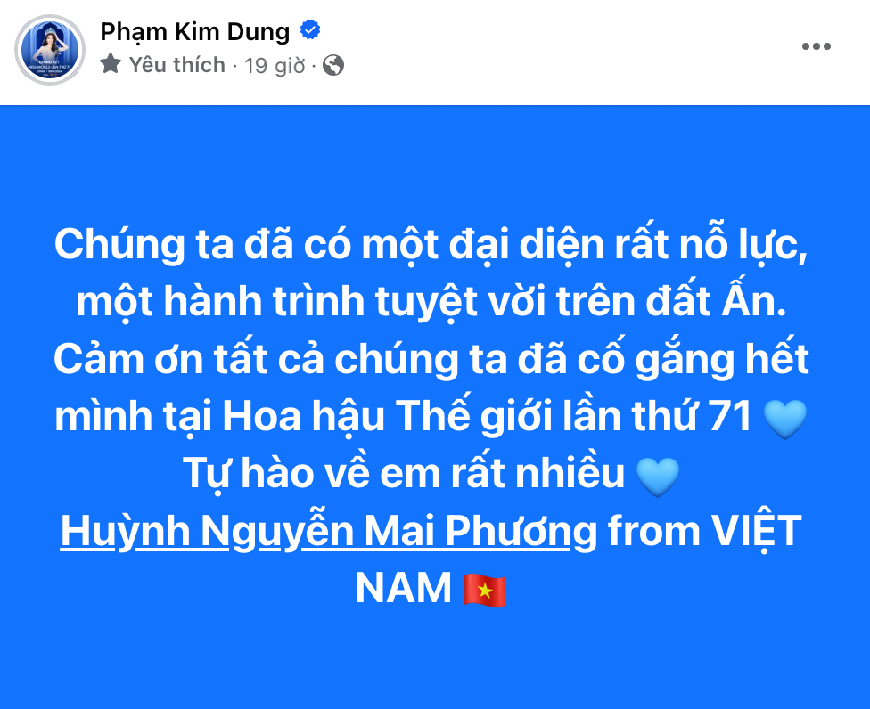 Miss World: Mai Phương outtop 12, dì Dung liền ra mặt, phán 1 câu định hướng CĐM - Hình 5
