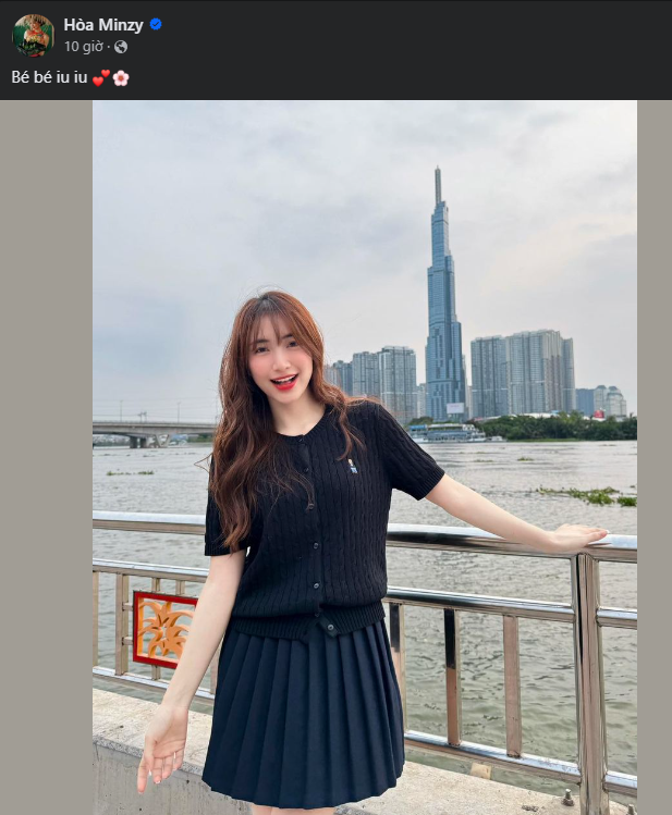 Hòa Minzy tranh thủ lúc con trai ở với bố, lên mạng xã hội làm ngay điều này! - Hình 3