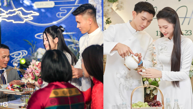 Quang Hải - Chu Thanh Huyền khoe ảnh cưới cứ ngỡ copy paste Văn Hậu - Hải My - Hình 10