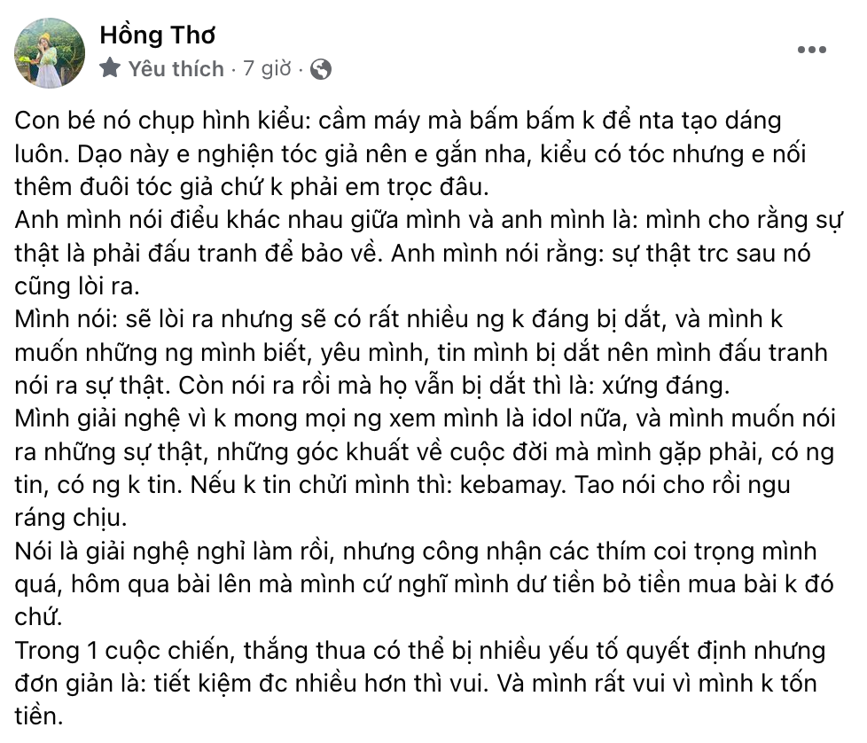 Thơ Nguyễn từ giờ không ngán ai, đáp trả thâm sâu sau lời bóng gió của Bảo Ngọc? - Hình 4
