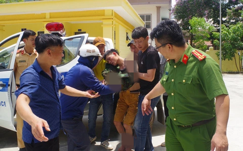 9 đối tượng trong vụ ghen tuông, gây náo loạn phố đi bộ Lai Châu bị bắt - Hình 4