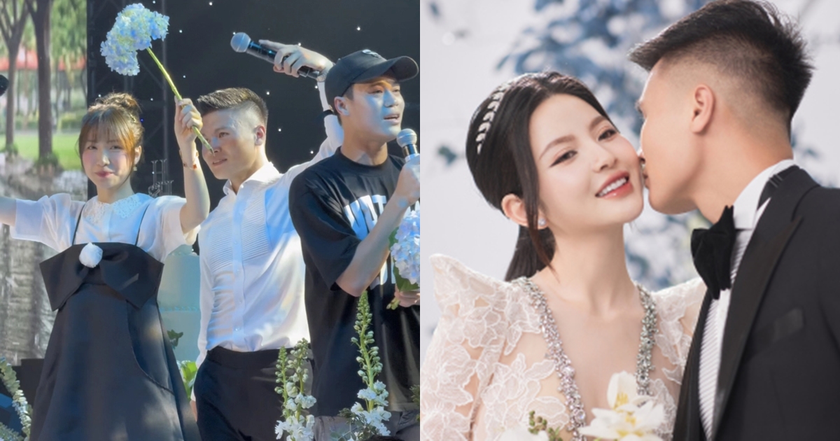 Hoà Minzy quẩy sung hết mình, vẫn ghi điểm tinh tế ở đám cưới Quang Hải - Hình 8