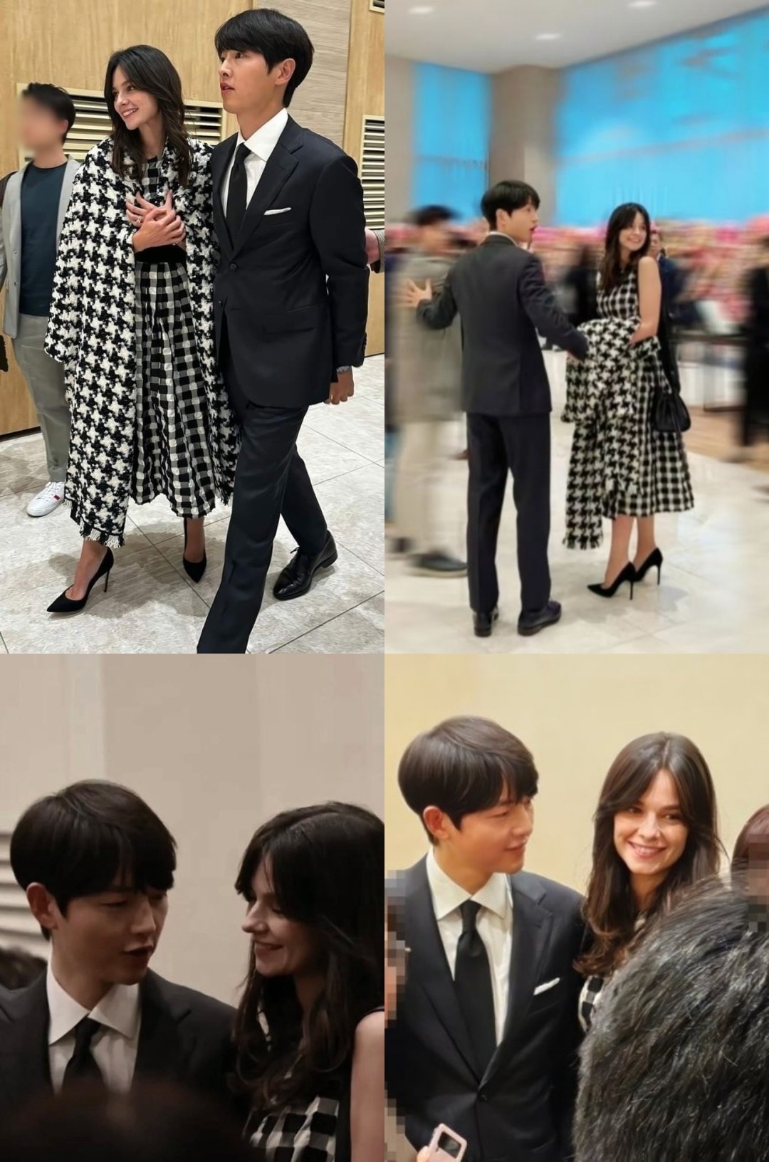 Song Joong Ki khoe cẩu lương với bà xã người Anh ở sự kiện, vợ chiếm sạch spotlight của cả dàn sao vì quá đẹp - Hình 6