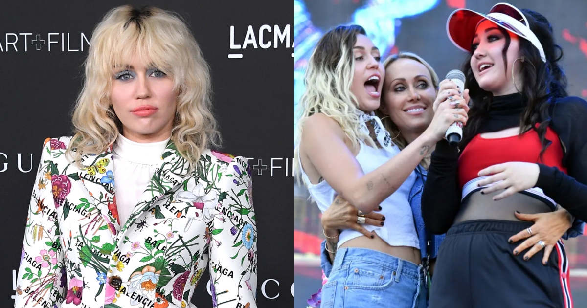 Miley Cyrus ủng hộ mẹ yêu tình cũ của em gái: Chỉ cần bà ấy hạnh phúc là được - Hình 7