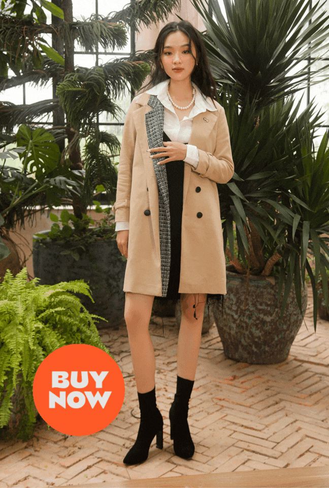 Nàng blogger có 400k follow trên Instagram chỉ chiêu diện trenchcoat chanh xả như tài phiệt: Ngắm là say đắm - Hình 15