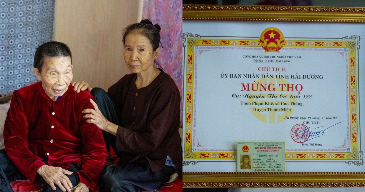 Con gái cụ bà 123 tuổi ở Hải Dương muốn mẹ được xác lập kỷ lục thế giới - Hình 6