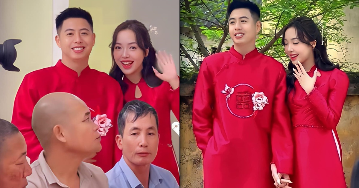 Tiktoker Chu Tiểu Han tổ chức lễ cưới, chồng chiếm sóng vì quá điển trai - Hình 9