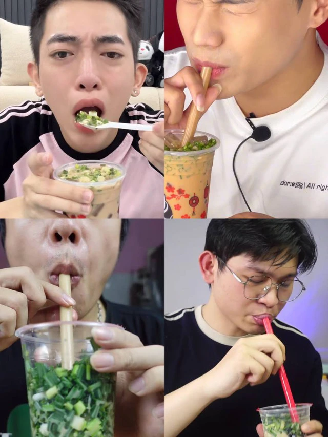 Trà sữa hành lá chính thức mở bán, giới trẻ tò mò uống thử và cái kết ớn lạnh - Hình 2