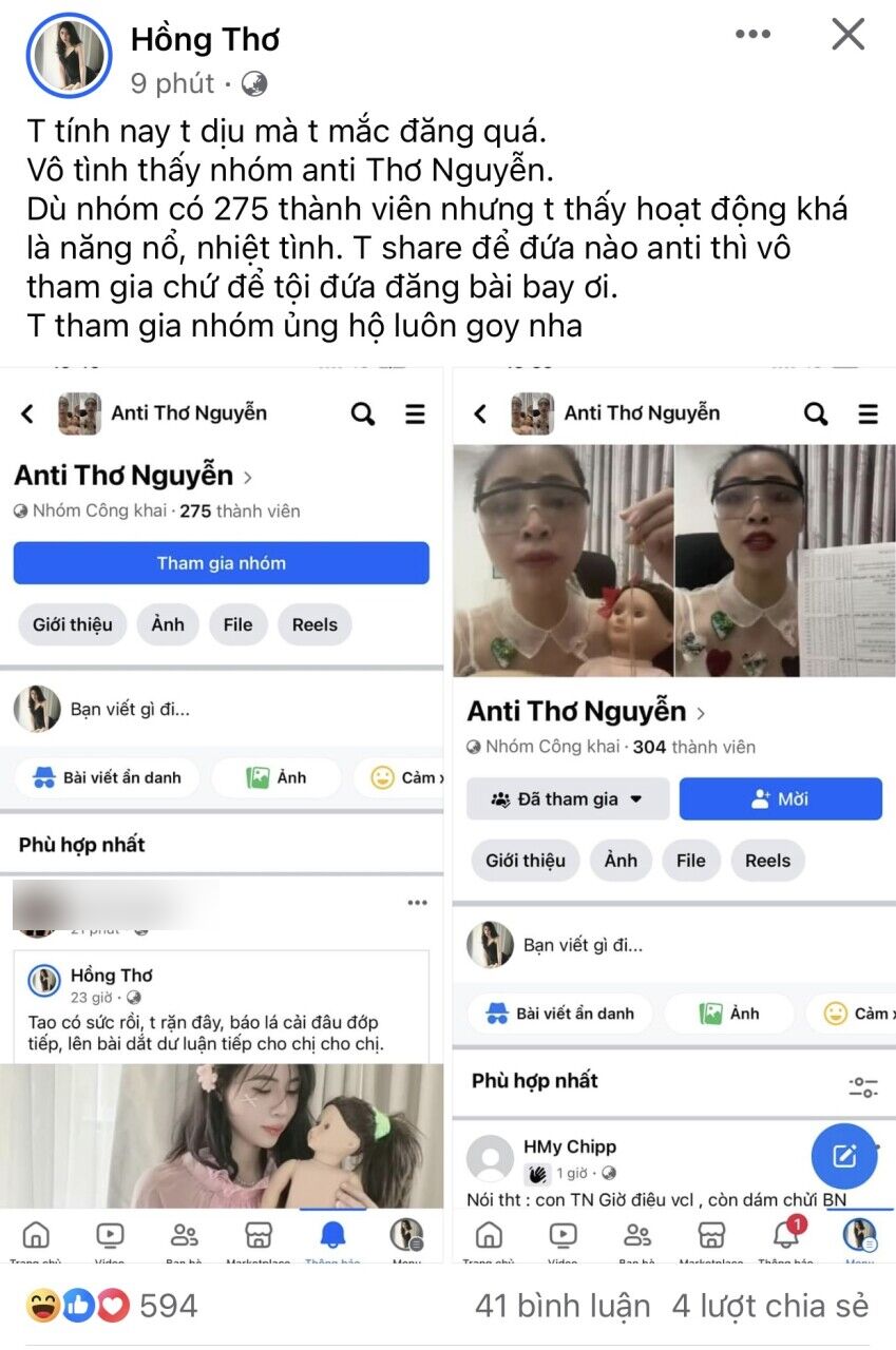 Thơ Nguyễn tá hỏa phát hiện group anti, 30 phút đồng hóa nhận kết độc lạ - Hình 3