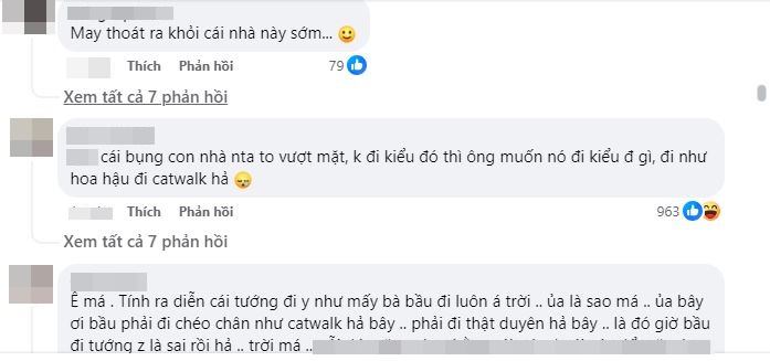 Bố mẹ Vương Thế Thôi dè bỉu dáng đi con dâu lúc mang bầu, nói xấu không ngớt - Hình 5