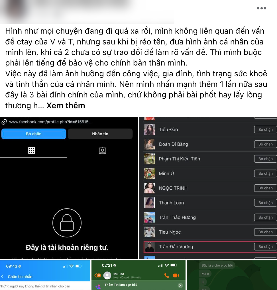 Người yêu cũ Vương Thế Thôi ra mặt phân bua, CĐM mắng té tát, vuốt mặt không kịp - Hình 3