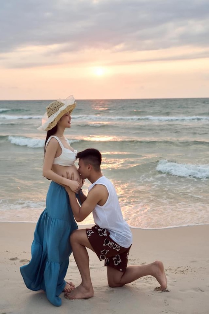 Chu Thanh Huyền lại so kè ảnh bầu với Hải My, netizen càng soi càng thấy sai - Hình 5