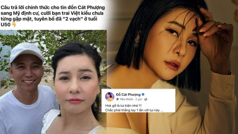 Cát Phượng bị đồn U50 có bầu với bạn trai Việt kiều, chính chủ ra mặt đáp thẳng - Hình 2