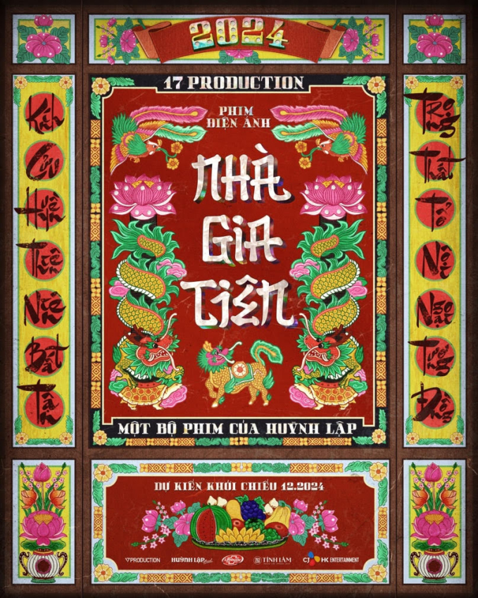 Dự án điện ảnh Nhà Gia Tiên tung first-look poster ấn tượng, đánh dấu sự trở lại đường đua điện ảnh của Huỳnh Lập - Hình 2