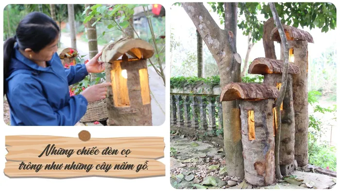 Sáng tạo từ thân cây cọ - Hình 3