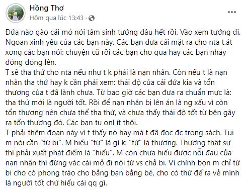 Thơ Nguyễn không tha thứ dù Bảo Ngọc có xin lỗi, hé lộ bí quyết luyện mỏ hỗn? - Hình 3