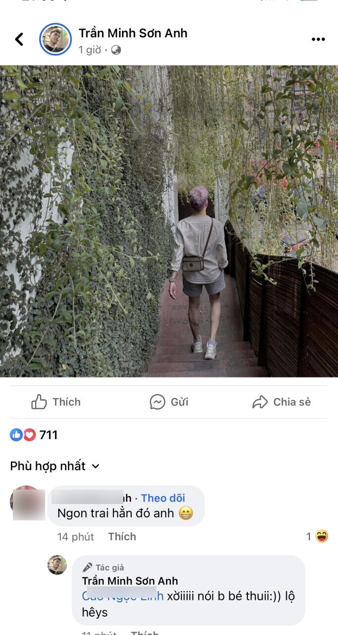 Diệp không chổi ra rìa, Soanh thả thính gái trên MXH, được khen ngon trai? - Hình 3
