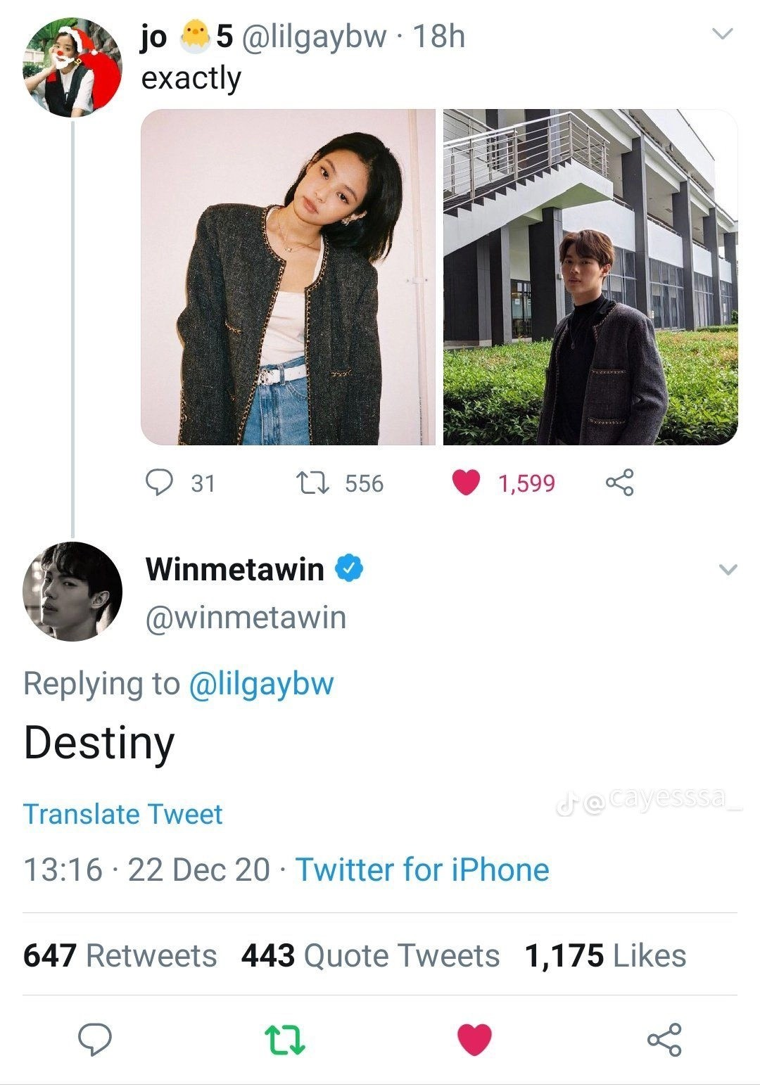 Win Metawin là fanboy số 1 tại Thái Lan của Jennie, đòi mua xế hộp idol quảng bá - Hình 6