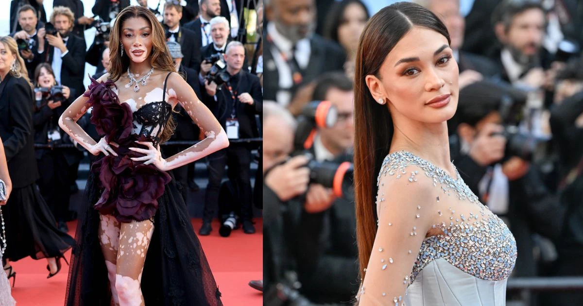 Siêu mẫu bạch biến càn quét thảm đỏ Cannes, Miss Universe 2015 lấy lại phong độ - Hình 10