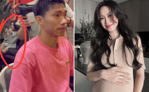 Mẹ bầu Doãn Hải My đưa Văn Hậu đi đảo ngói, nhan sắc khi tăng 11kg vẫn được khen hết lời - Hình 1