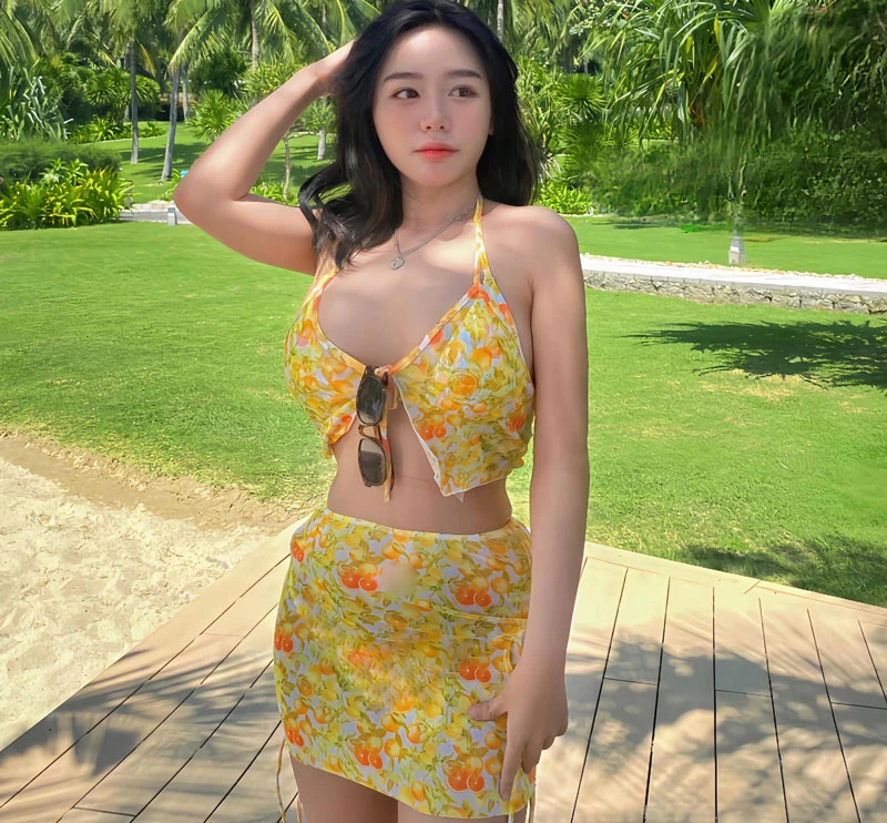 Ngắm vòng ngực 1,1m của hot girl Sài thành - Hình 8