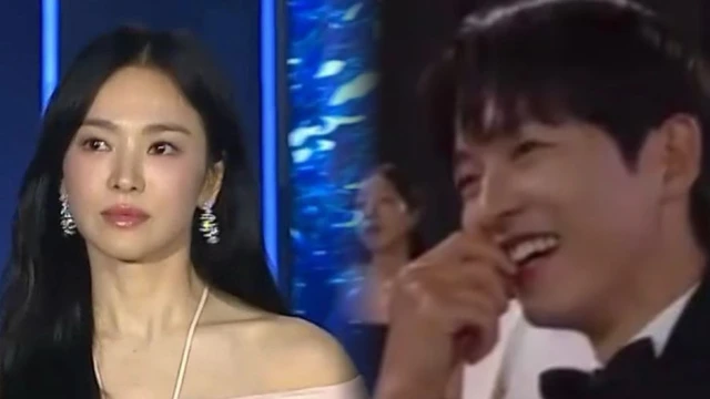 Clip Song Joong Ki soi mói vợ cũ Song Hye Kyo, mặt sượng trân, biểu cảm tẻ nhạt - Hình 5