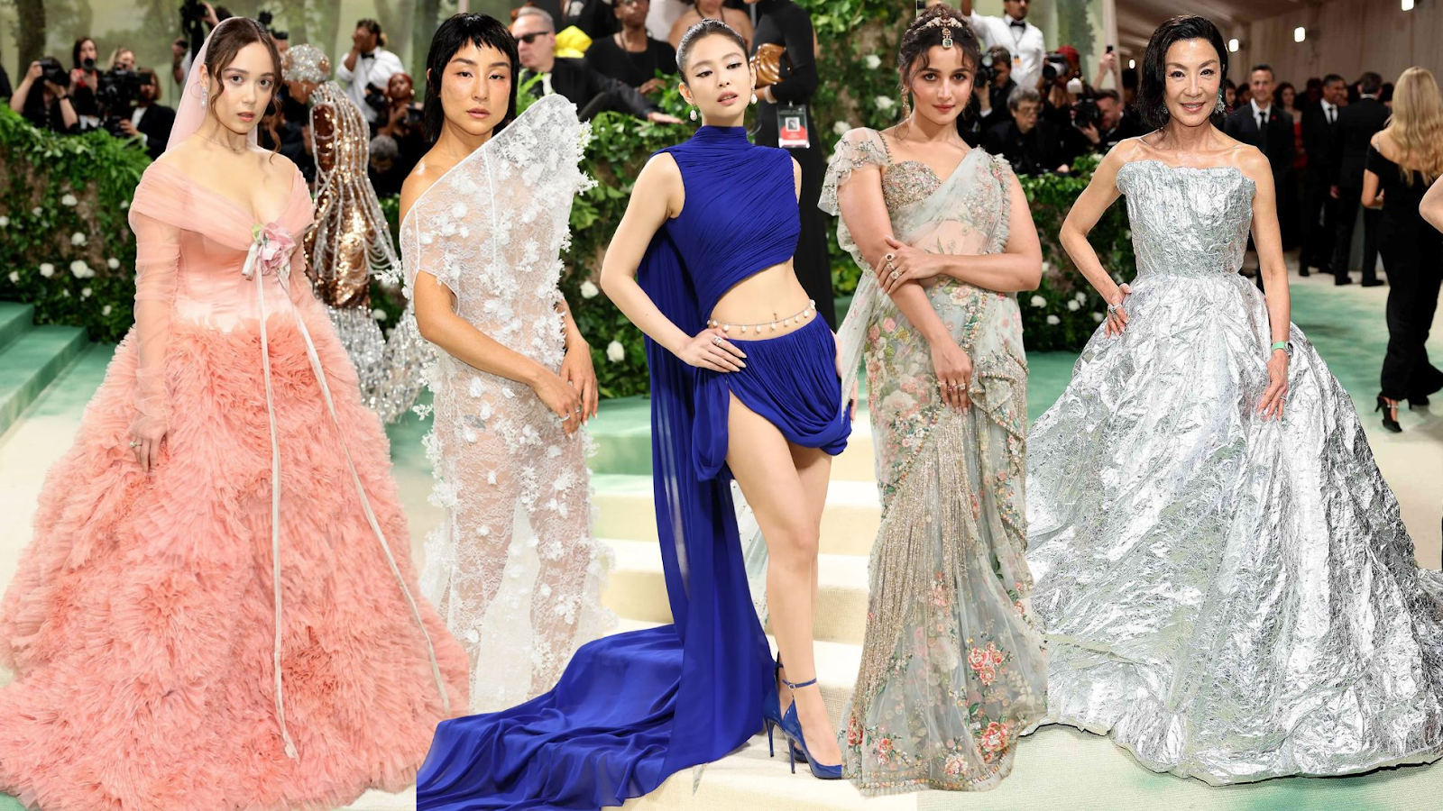Kim Kardashian vì khoe eo thon mà chịu khổ sở, nói không ra hơi ở Met Gala 2024 - Hình 6