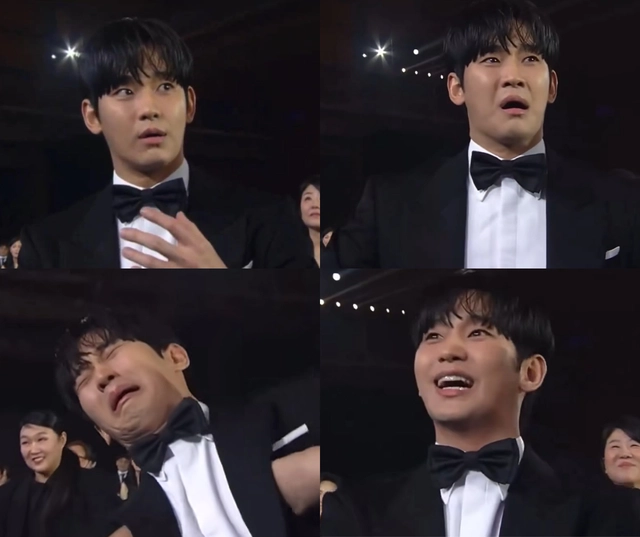 Kim Soo Hyun gây bão Baeksang 2024, chỉ với một biểu cảm cũng đủ gây sốt - Hình 3