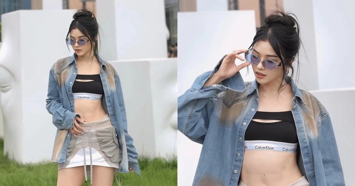 Suni Hạ Linh diện áo ngắn 1 gang tay khoe eo, clip hậu trường làm fan tá hỏa - Hình 9