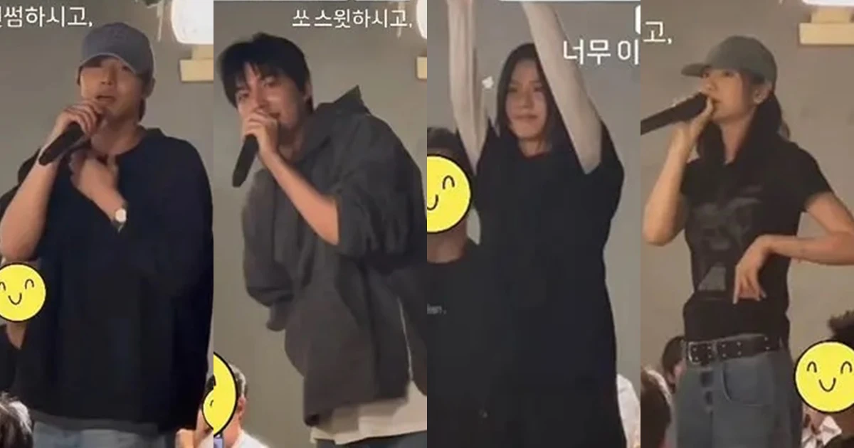 Tiệc đóng máy Toàn Trí Độc Giả: Jisoo bị Nana chặt đẹp, Lee Min Ho bị dìm - Hình 9