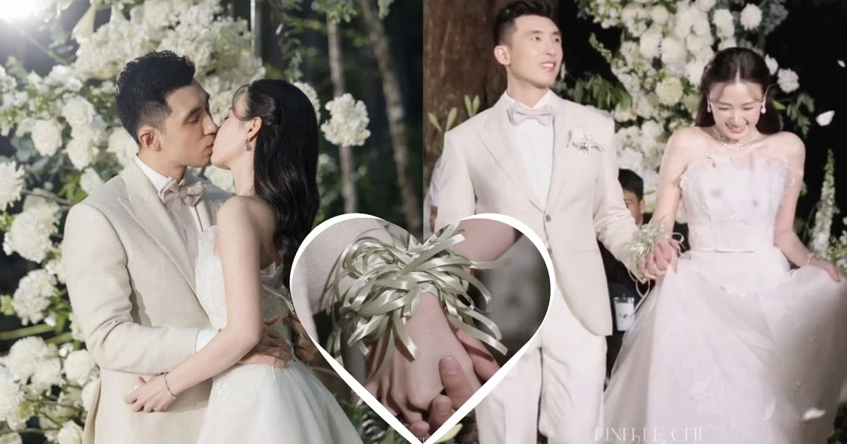Midu - thiếu gia Minh Đạt làm nghi thức lạ tại tiệc cưới, ý nghĩa bất ngờ - Hình 8