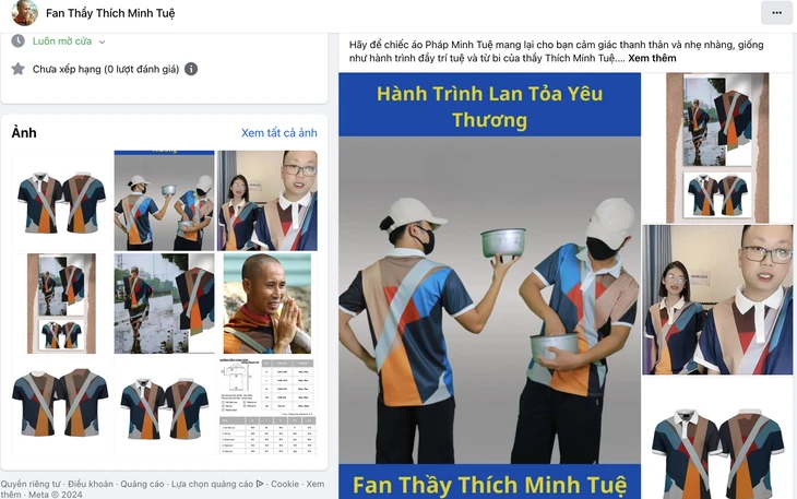 Sư Minh Tuệ bị lấy hình ảnh in áo bán ra thế giới, hét giá đến cả triệu đồng - Hình 4