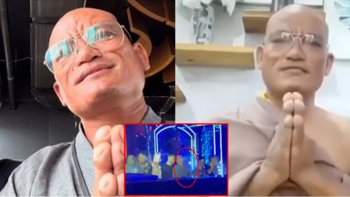 Rộ clip Hộ pháp Kim Cang đi theo Thích Minh Tuệ uốn éo, quẩy trong quán bar - Hình 2