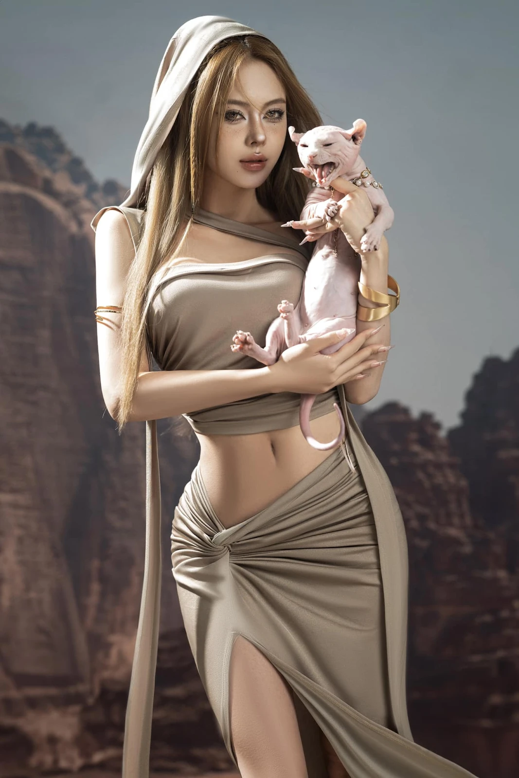 Hà Môi bẽn lẽn trước trai đẹp Thuận Nguyễn, diện đồ hở chiếm spotlight dàn celeb - Hình 6