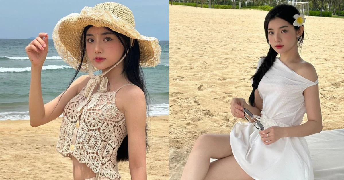 Tiên nữ mukbang Quỳnh Trương hóa tiên nữ mùa hè, style bánh bèo gây mê hoặc - Hình 9