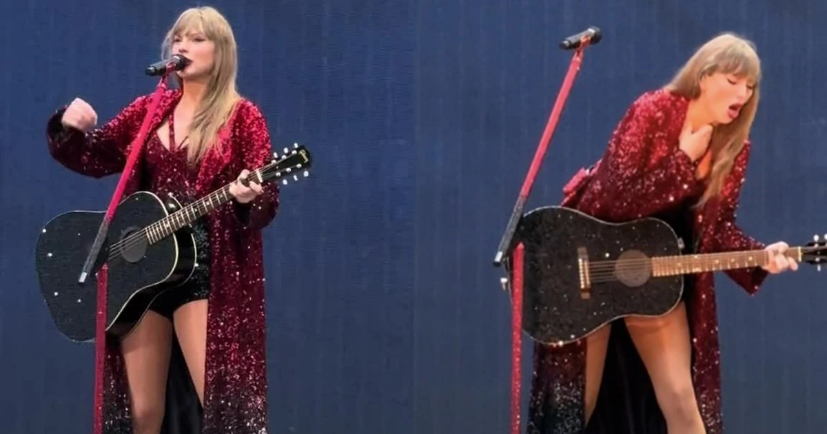 Taylor Swift nuốt phải côn trùng khi đang biểu diễn, lập tức có pha xử lý sốc - Hình 6