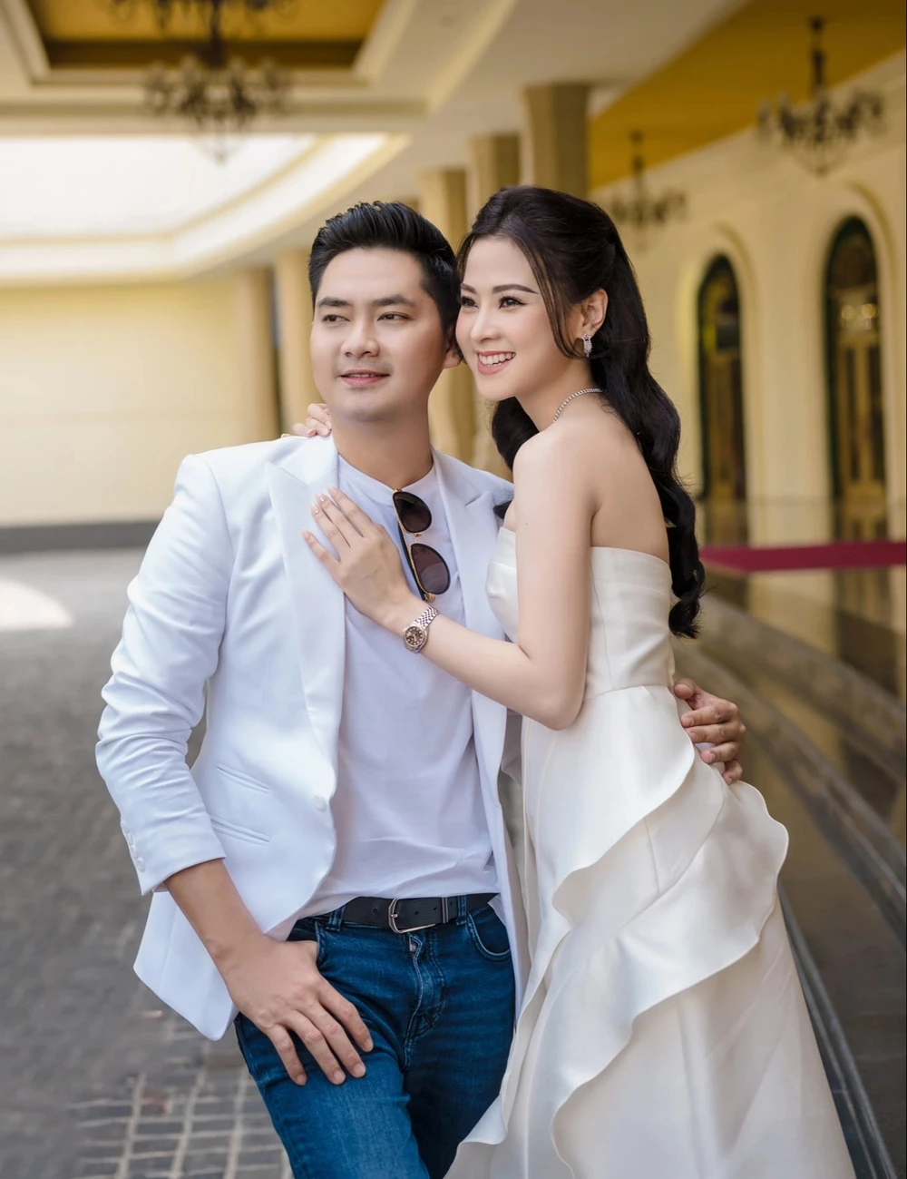Tình cũ Ninh Dương Lan Ngọc gây bão với nhan sắc tuổi U40, ai cũng suýt xoa - Hình 5