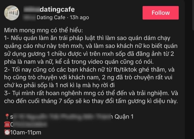 Vụ quán cafe dating: Hai mặt trước truyền thông, vừa thanh minh đã lộ bản chất - Hình 5