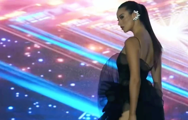 Lydie Vũ out top tức tưởi phần thi Model, tín hiệu xấu ở Miss Supranational 2024 - Hình 2