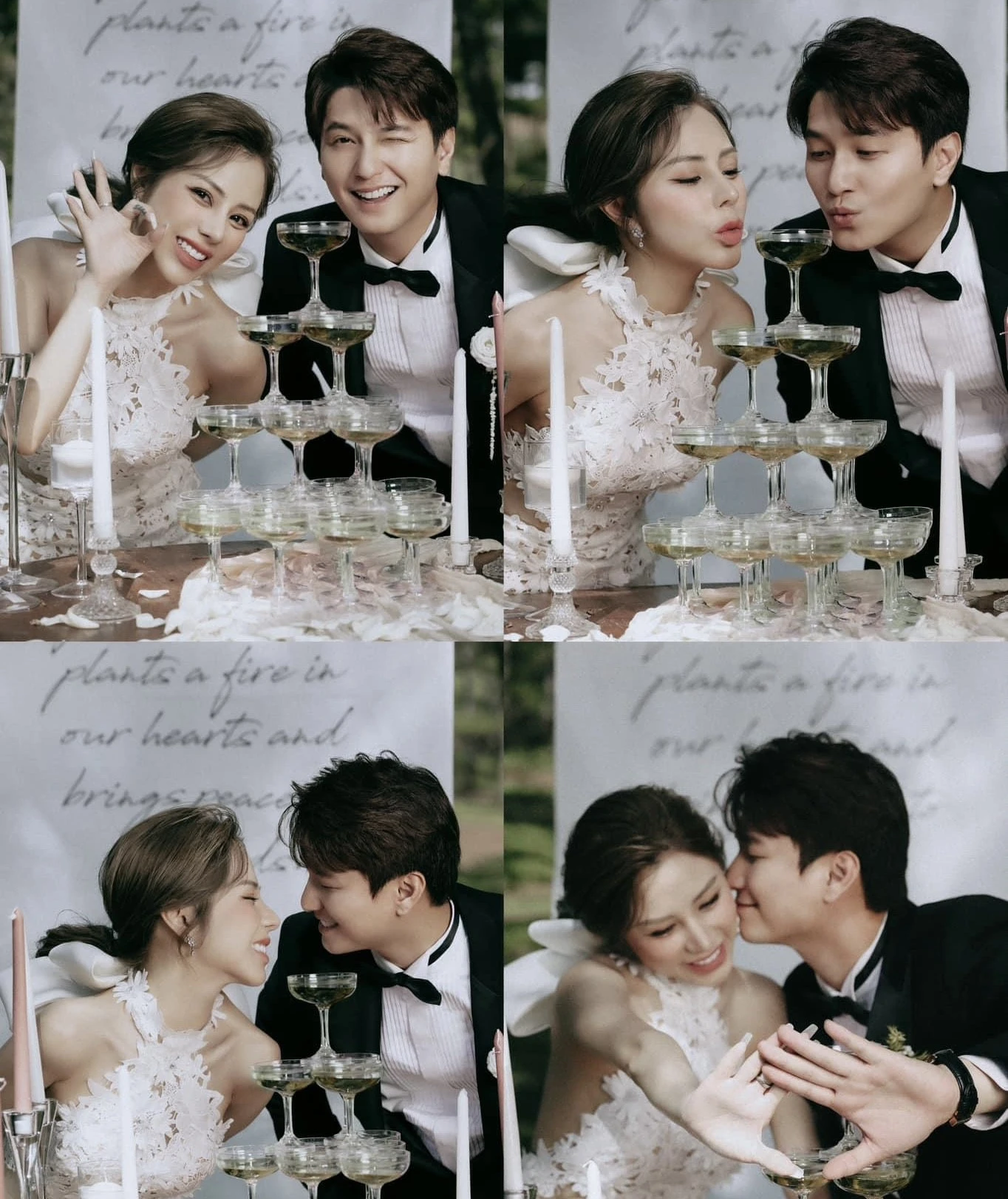 Ảnh cưới đẹp như mơ của Huỳnh Anh và vợ MC hơn 6 tuổi - Hình 1