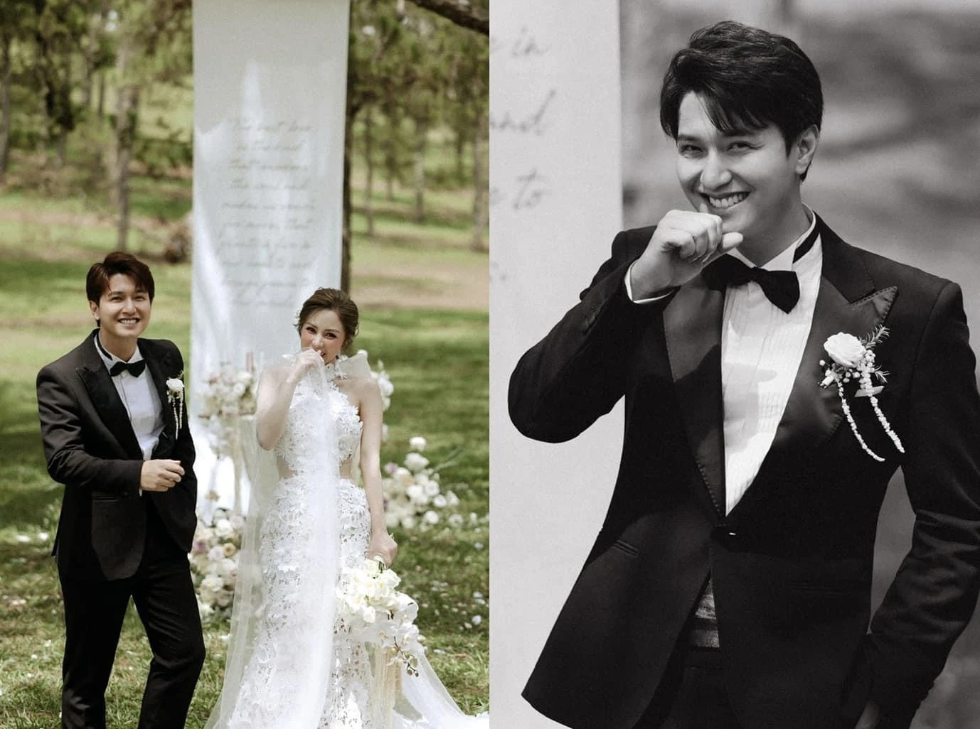 Ảnh cưới đẹp như mơ của Huỳnh Anh và vợ MC hơn 6 tuổi - Hình 3