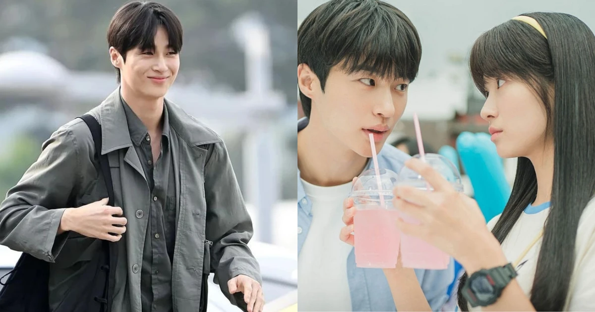 Byeon Woo Seok bị vây kín ở sân bay, lộ gu người yêu giống với Kim Hye Yoon? - Hình 7